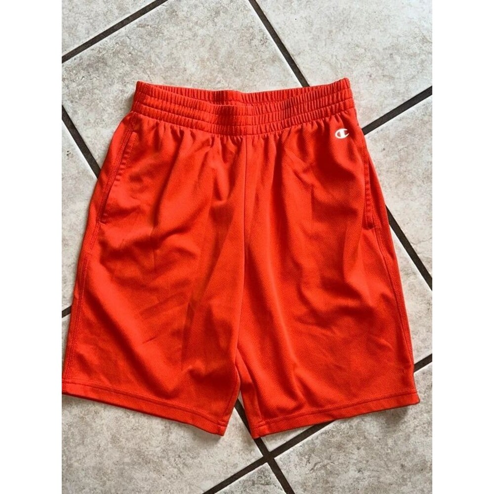 Boys Orange Champion Shorts Size Large